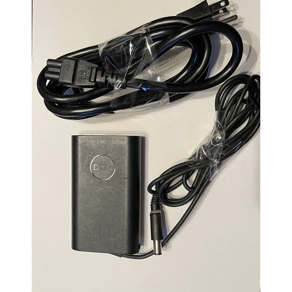 Genuine Dell AC Adapter Laptop Charger Power Supply 65W 19.5V - OEM Original